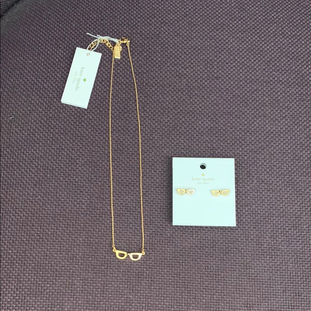 Lookout glasses - necklace & earrings